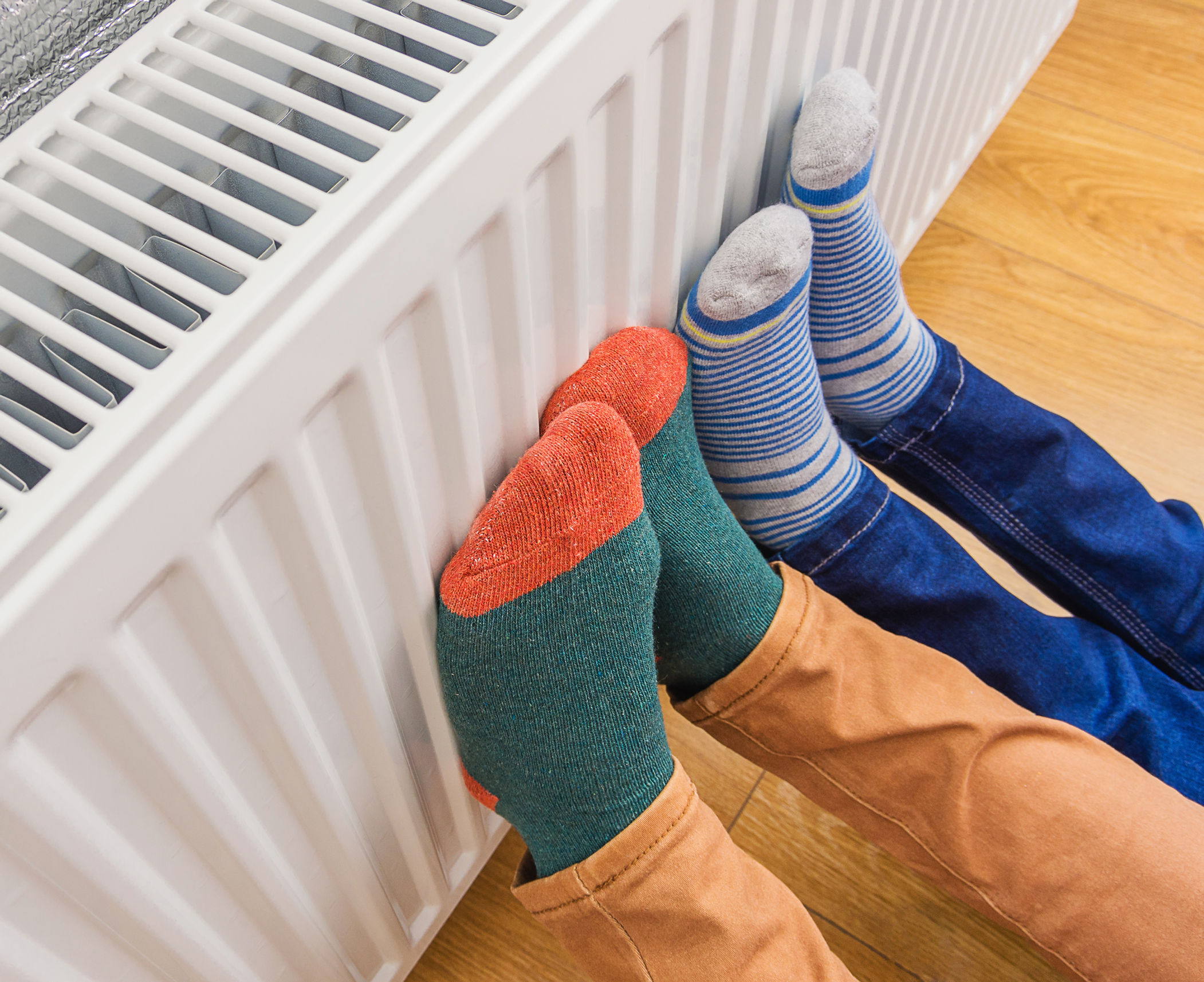 Radiant floor heating